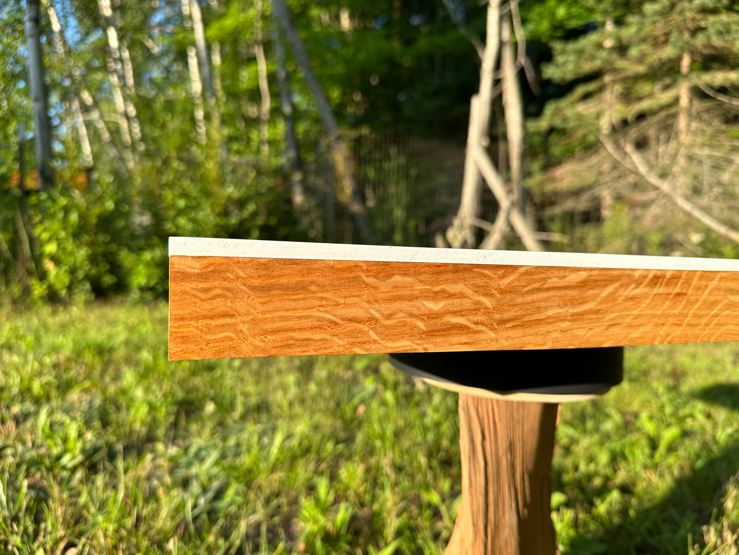 image of Quartersawn Red Oak hardwood substrate